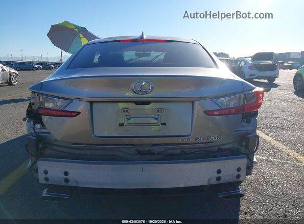 JTHSM5BCXG5000875 2016 LEXUS RC 300 Silver 
