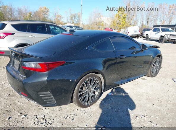 JTHSZ5BC3J5008826 2018 LEXUS RC 350 Black უკანა მარჯვენა