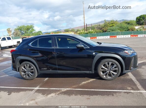 JTHU9JBH0K2015507 2019 LEXUS UX 250H Black Вид задньої частини салону