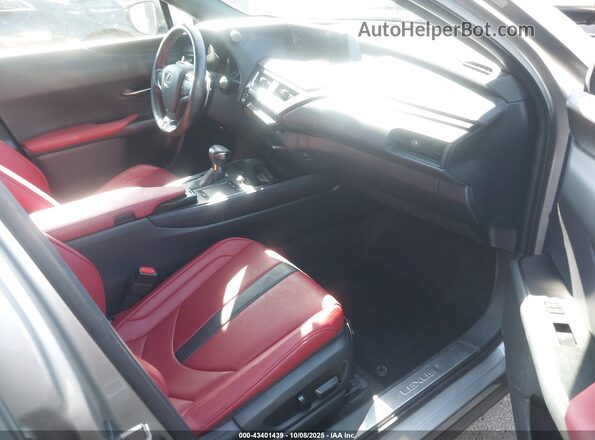 JTHU9JBH1K2011871 2019 LEXUS UX 250H Gray Widok wnętrza z przodu