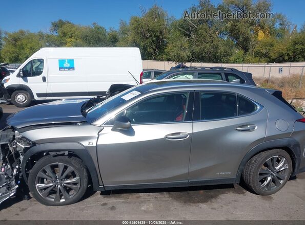 JTHU9JBH1K2011871 2019 LEXUS UX 250H Gray Widok wnętrza z tyłu