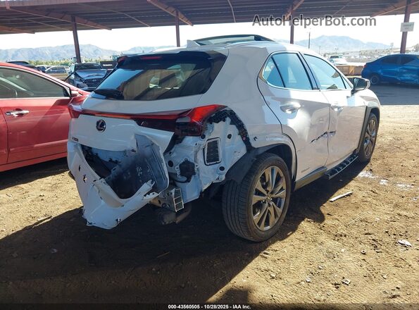 JTHU9JBH3K2003707 2019 LEXUS UX 250H White Trasero derecho