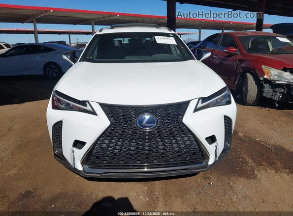 JTHU9JBH3K2003707 2019 LEXUS UX 250H White Vista del cuadro de instrumentos