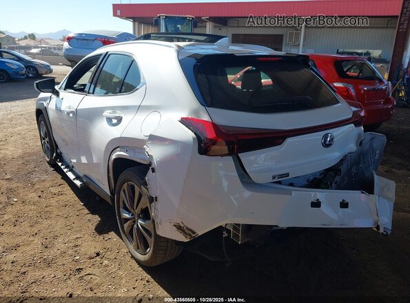 JTHU9JBH3K2003707 2019 LEXUS UX 250H White Trasero izquierdo