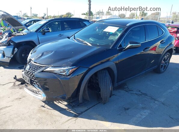 JTHX3JBH6N2050894 2022 LEXUS UX 200 Black წინა მარცხენა ხედი სამი მეოთხედიდან