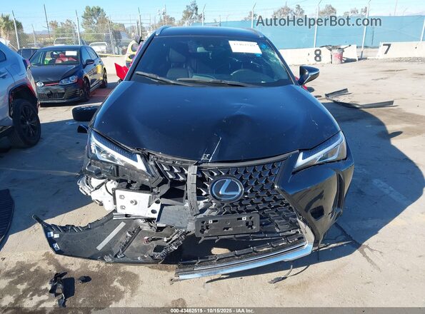 JTHX3JBH6N2050894 2022 LEXUS UX 200 Black უკანა სალონის ხედი