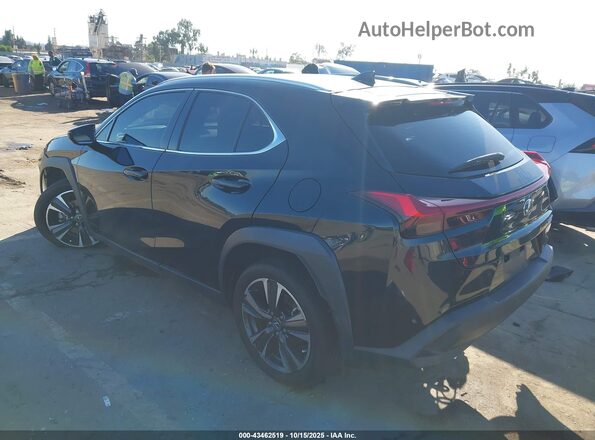 JTHX3JBH6N2050894 2022 LEXUS UX 200 Black უკანა მარცხენა