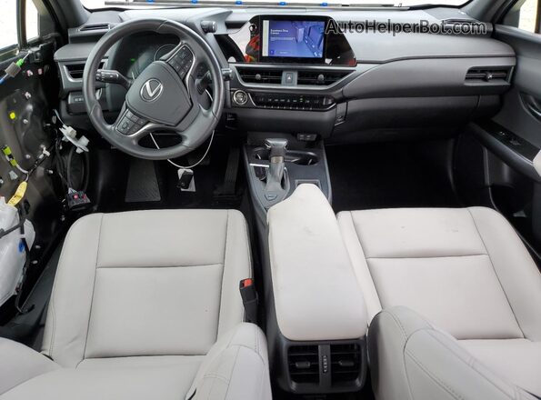 JTHX6JBH4P2158490 2023 LEXUS UX Black Вид панелі приладів