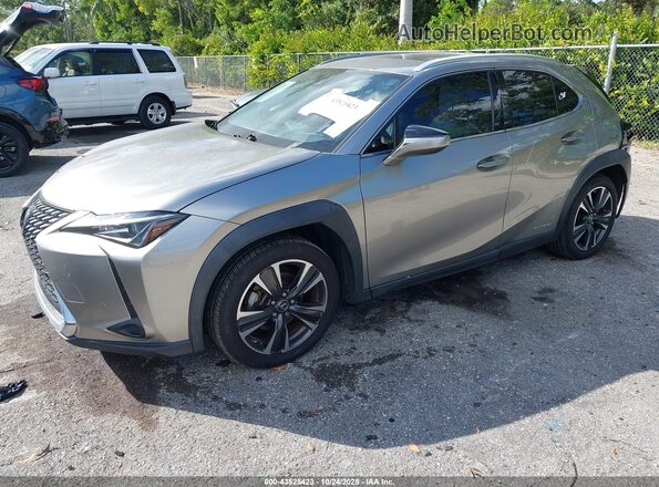 JTHX9JBH6M2039066 2021 LEXUS UX 250H Gray Front left