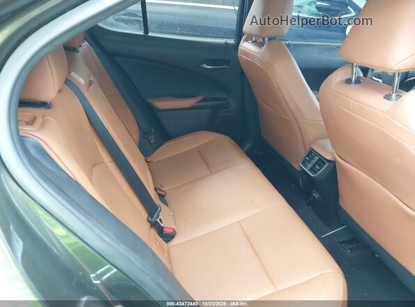 JTHX9JBH8M2043538 2021 LEXUS UX 250H Green Vista de la etiqueta del VIN