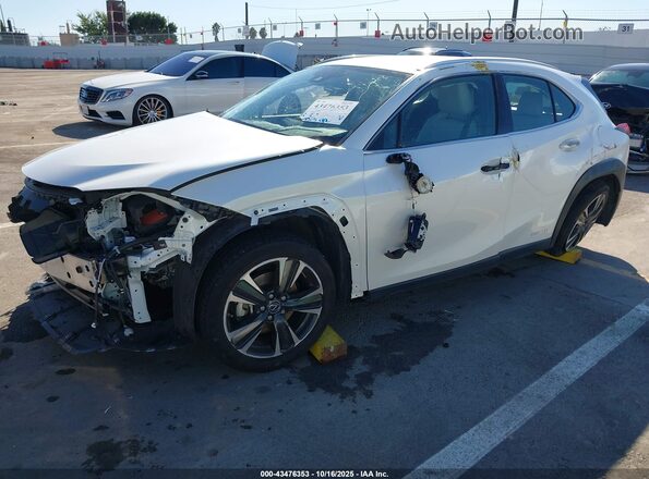 JTHX9JBHXM2039216 2021 LEXUS UX 250H White Передня ліва чверть