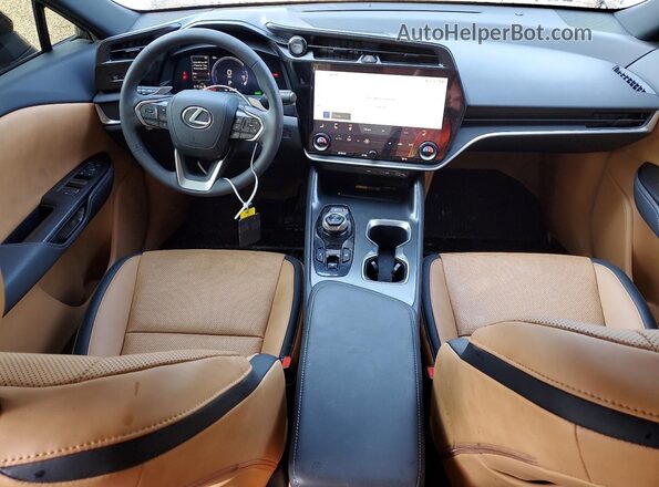 JTJAAAAB3RA027883 2024 LEXUS RZ Black Вид панелі приладів