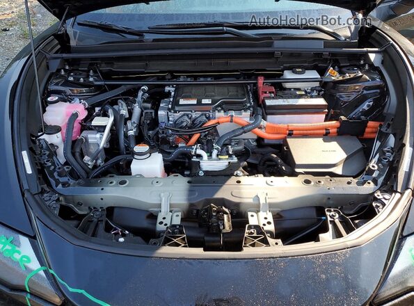 JTJAAAAB3RA027883 2024 LEXUS RZ Black Вид підкапотного простору