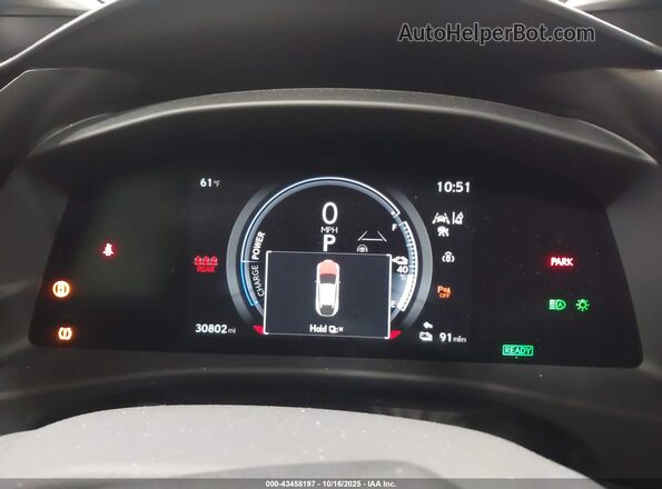 JTJAAAAB6PA018740 2023 LEXUS RZ 450E Blue უკანა სავარძლების ხედი