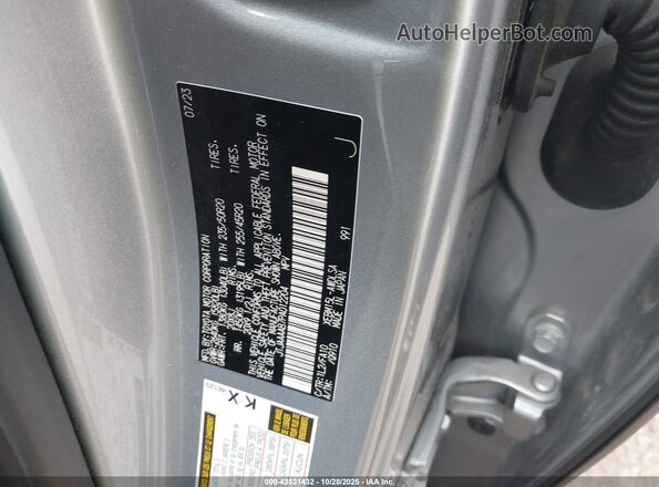 JTJAAAAB7PA012204 2023 LEXUS RZ 450E Серебряный Вид подкапотного пространства