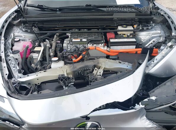 JTJAAAAB7PA012204 2023 LEXUS RZ 450E Серебряный Вид сзади