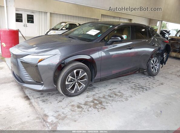 JTJAAAAB8PA019159 2023 LEXUS RZ 450E Gray Передня ліва чверть