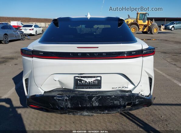 JTJABABB6SA009637 2025 LEXUS RZ 300E White 
