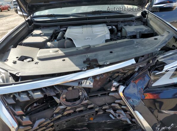JTJAM7BX0M5273036 2021 LEXUS GX Blue ძრავის განყოფილების ხედი
