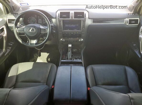 JTJAM7BX1L5262058 2020 LEXUS GX Gray Առջևի վահանակի տեսք