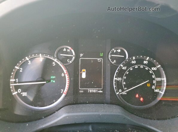 JTJAM7BX2N5337269 2022 LEXUS GX White ხელსაწყოთა პანელის ხედი