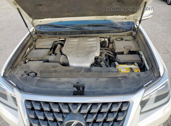 JTJAM7BX2N5337269 2022 LEXUS GX White ძრავის განყოფილების ხედი