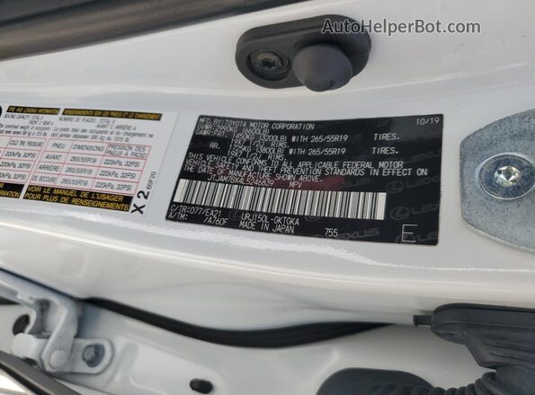 JTJAM7BX4L5246839 2020 LEXUS GX White 