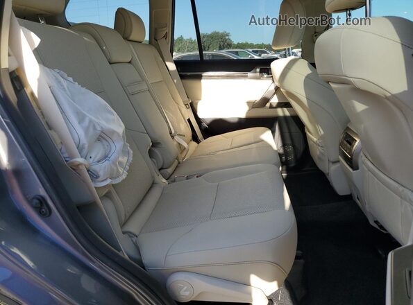 JTJAM7BX4P5377677 2023 LEXUS GX Серый Вид задней части салона