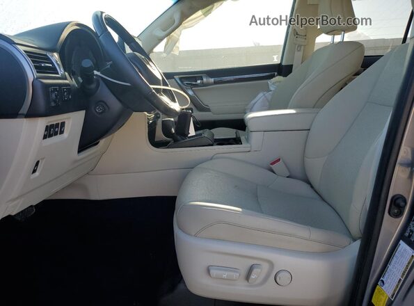 JTJAM7BX4P5377677 2023 LEXUS GX Серый Вид салона спереди
