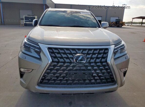 JTJAM7BX5M5267796 2021 LEXUS GX Silver Front view