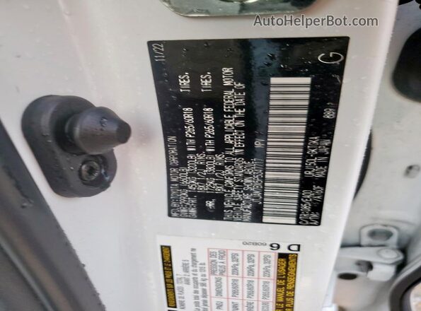 JTJAM7BX5P5347717 2023 LEXUS GX White VIN կոդի պիտակի տեսք