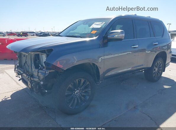 JTJAM7BX5P5365232 2023 LEXUS GX 460 Gray Առջևի ձախ երեք քառորդ տեսարան