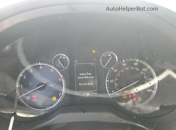 JTJAM7BX6L5262105 2020 LEXUS GX White Widok zestawu wskaźników