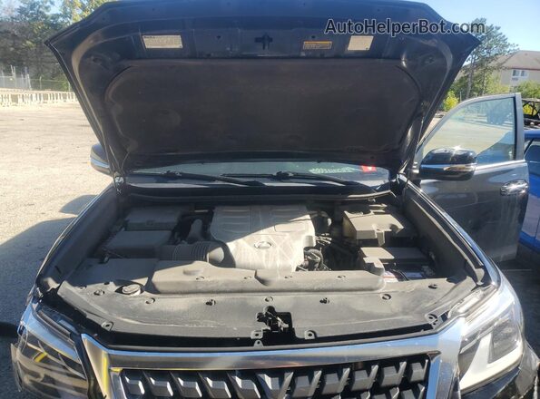 JTJAM7BX9L5244617 2020 LEXUS GX Black Vista del compartimento del motor