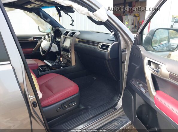 JTJAM7BX9M5281815 2021 LEXUS GX 460 Gray Widok wnętrza z przodu