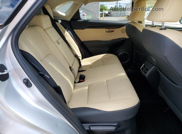 JTJBARBZ3K2194288 2019 LEXUS NX Silver Vista interior trasera