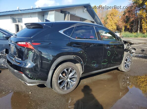 JTJBARBZ7G2052985 2016 LEXUS NX Black Задня права чверть