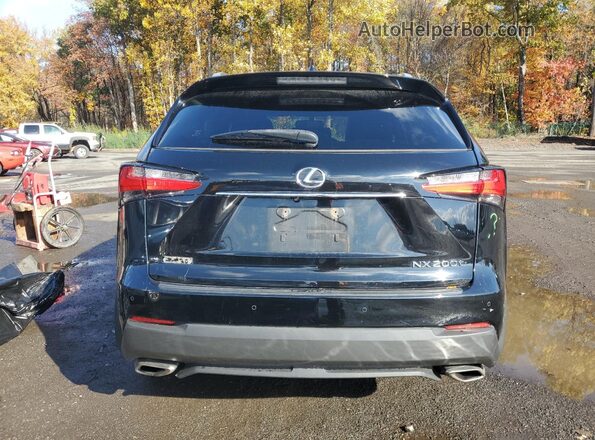 JTJBARBZ7G2052985 2016 LEXUS NX Black Вид ззаду