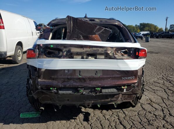 JTJBARBZ7K2201520 2019 LEXUS NX Коричневый Вид сзади