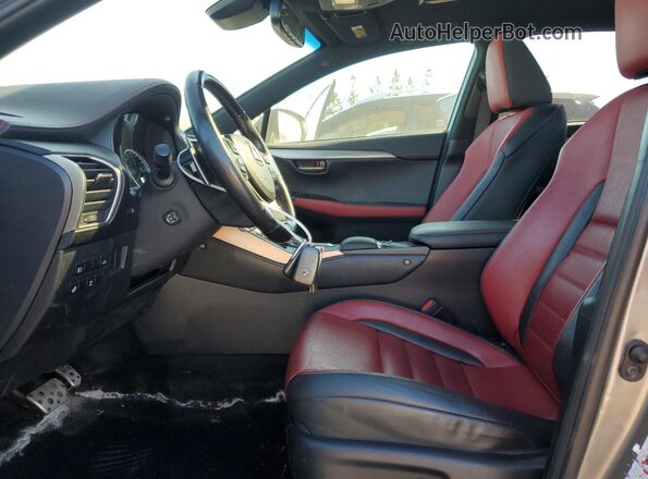 JTJBARBZ8K2210114 2019 LEXUS NX Gray Widok wnętrza z przodu