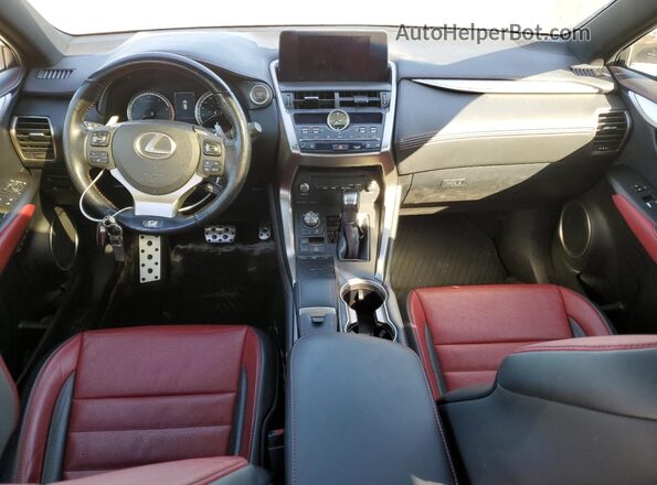 JTJBARBZ8K2210114 2019 LEXUS NX Gray Widok deski rozdzielczej