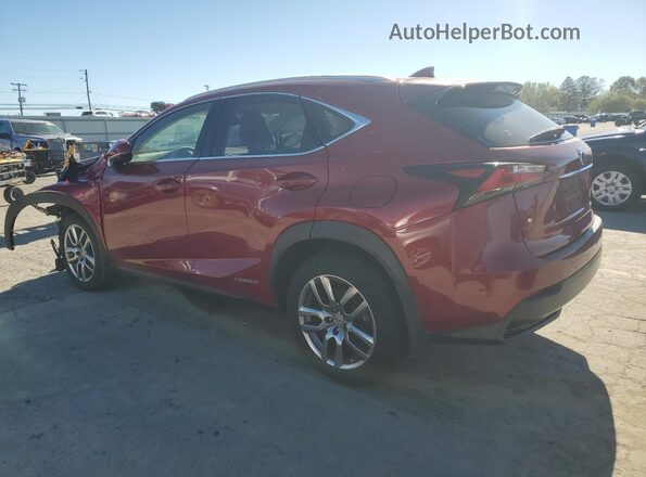JTJBJRBZ0G2041312 2016 LEXUS NX Red Tył lewy