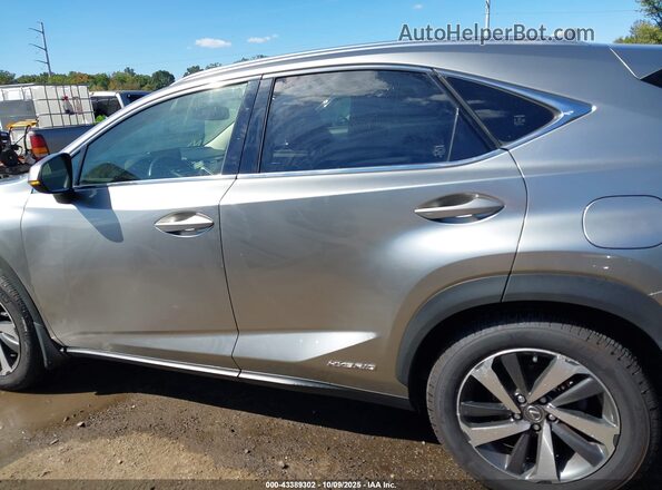 JTJBJRBZ4J2085661 2018 LEXUS NX 300H Gray Widok wnętrza 360 stopni