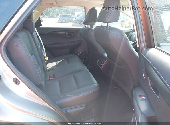 JTJBJRBZ4J2085661 2018 LEXUS NX 300H Gray Widok naklejki z numerem VIN
