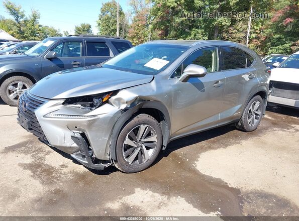 JTJBJRBZ4J2085661 2018 LEXUS NX 300H Gray Przód lewy