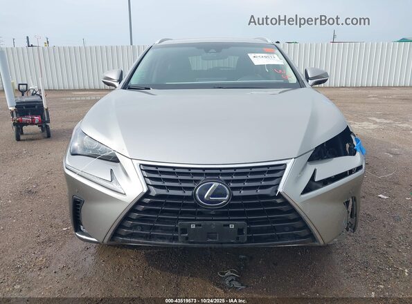 JTJBJRBZ9K2115299 2019 LEXUS NX 300H Silver Вид задньої частини салону