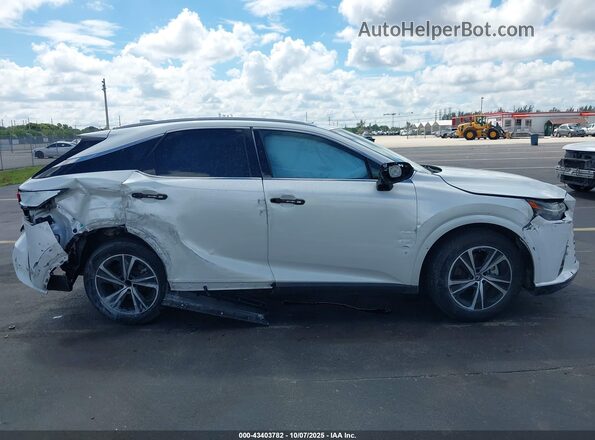 JTJCHMAA6R2016707 2024 LEXUS RX 350 White Rear interior view