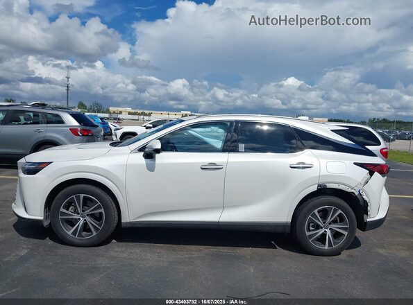 JTJCHMAA6R2016707 2024 LEXUS RX 350 White 360 interior view