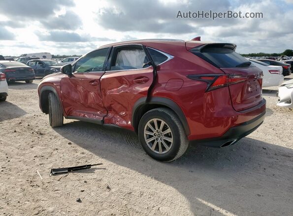 JTJDARBZ1M2178859 2021 LEXUS NX Red Հետևի ձախ