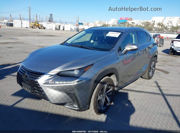 JTJDARBZ3L2163617 2020 LEXUS NX 300 Silver Vista tres cuartos delantera izquierda